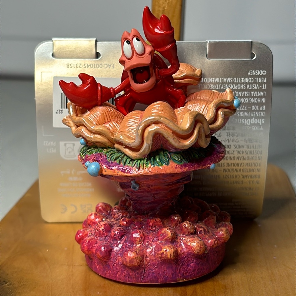 Disney Sketchbook 2023 Singing Sebastian Ornament